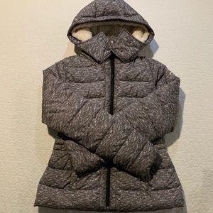 Hollister Gray Puffer Coat